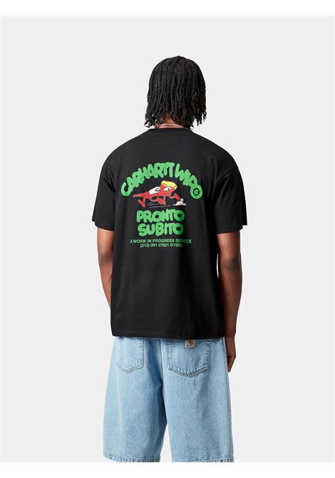 t-shirt pronto uomo nera CARHARTT WIP | I03519589.XX